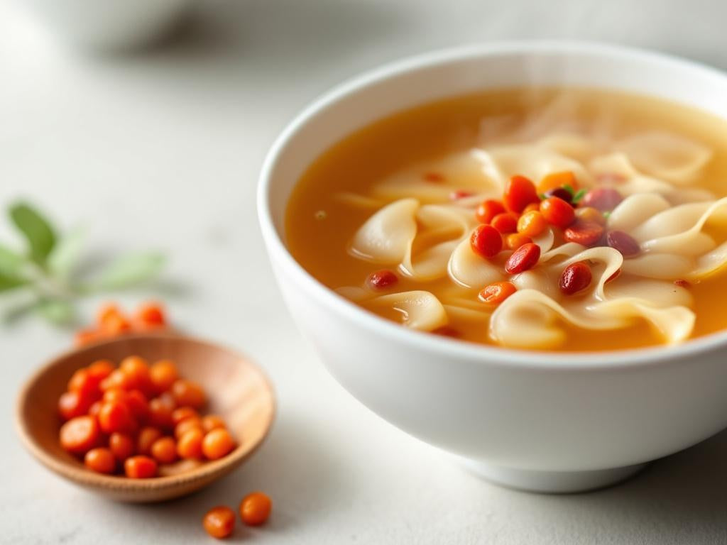 Lotus Root Soup with Rice