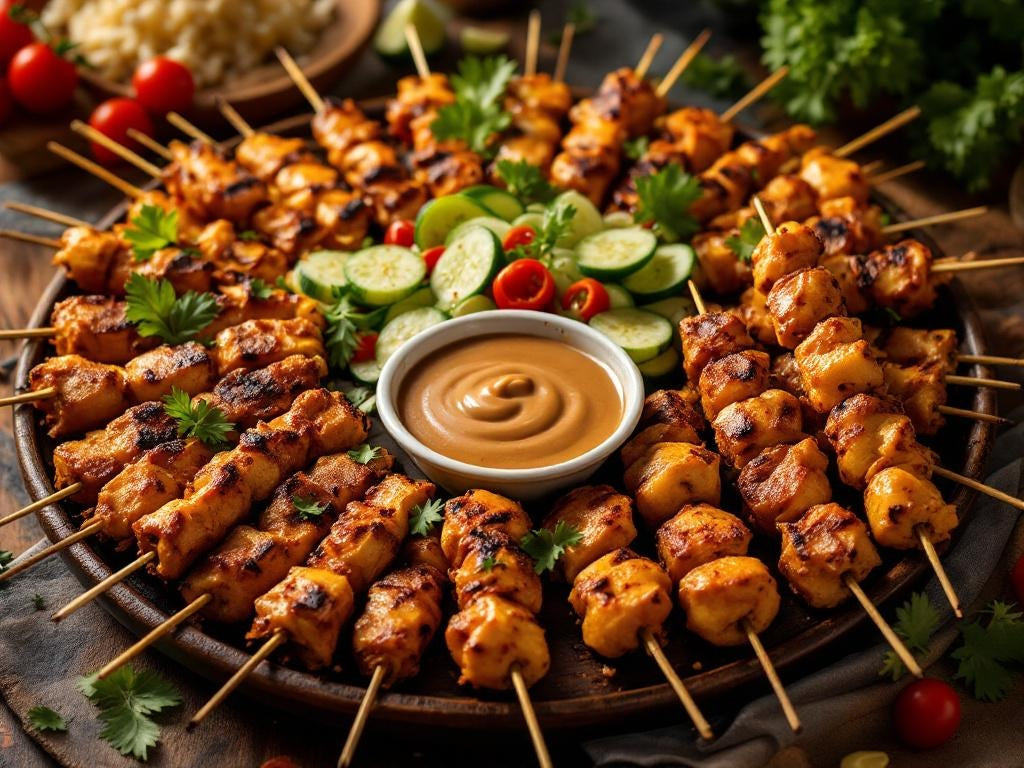 Satay Party Platter