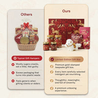 Love Earth X Pinxin CNY Hamper Gift Box serving suggestion - Pinxin Vegan