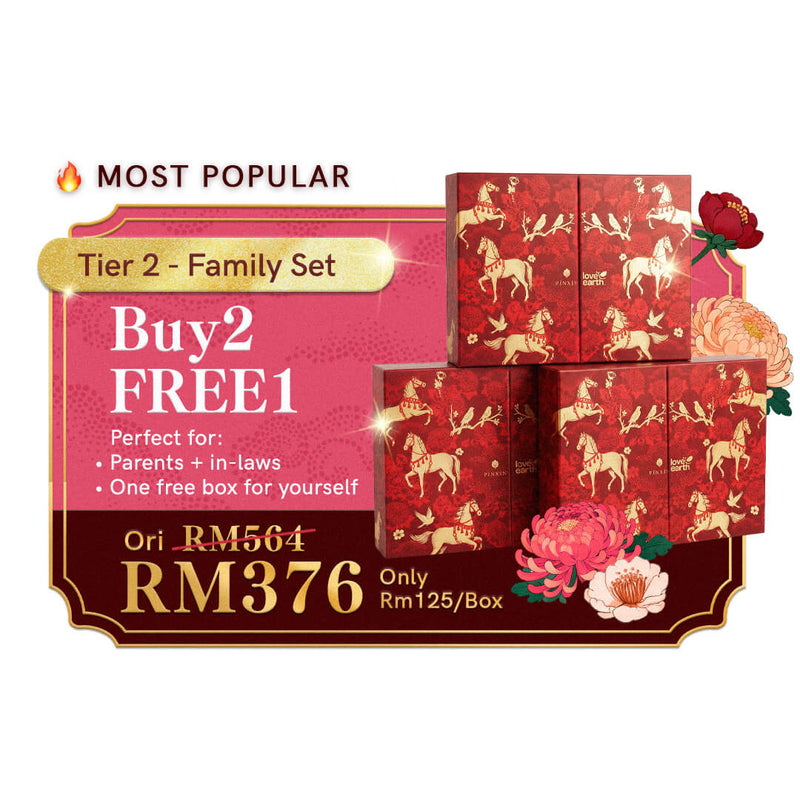 Love Earth X Pinxin CNY Hamper Gift Box
